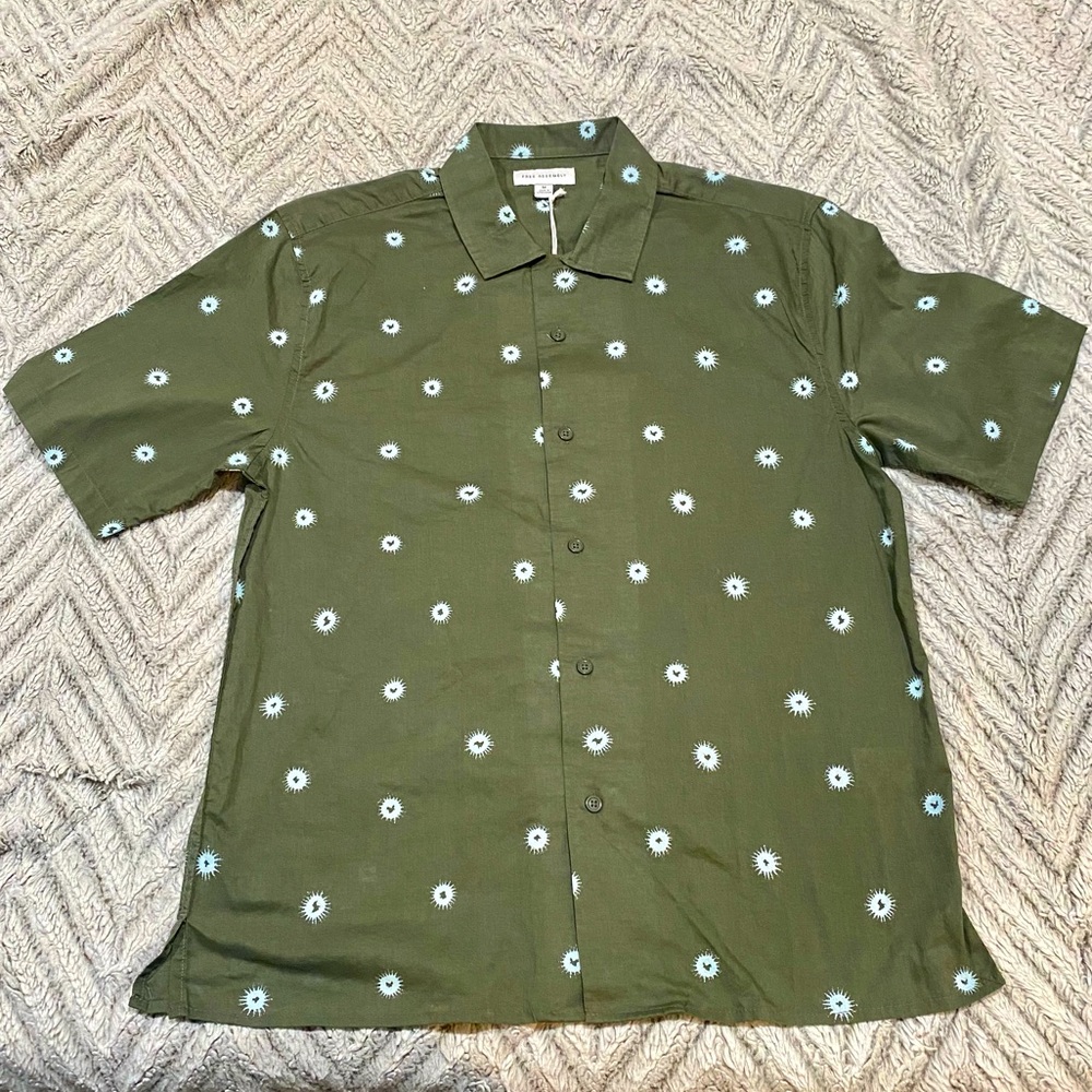 Mens Button Down Shirt